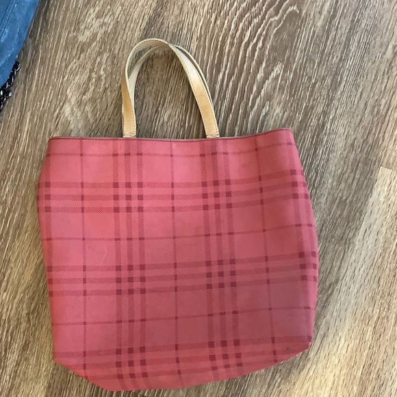 Burberry, Bags, Vintage Pink Burberry Bag